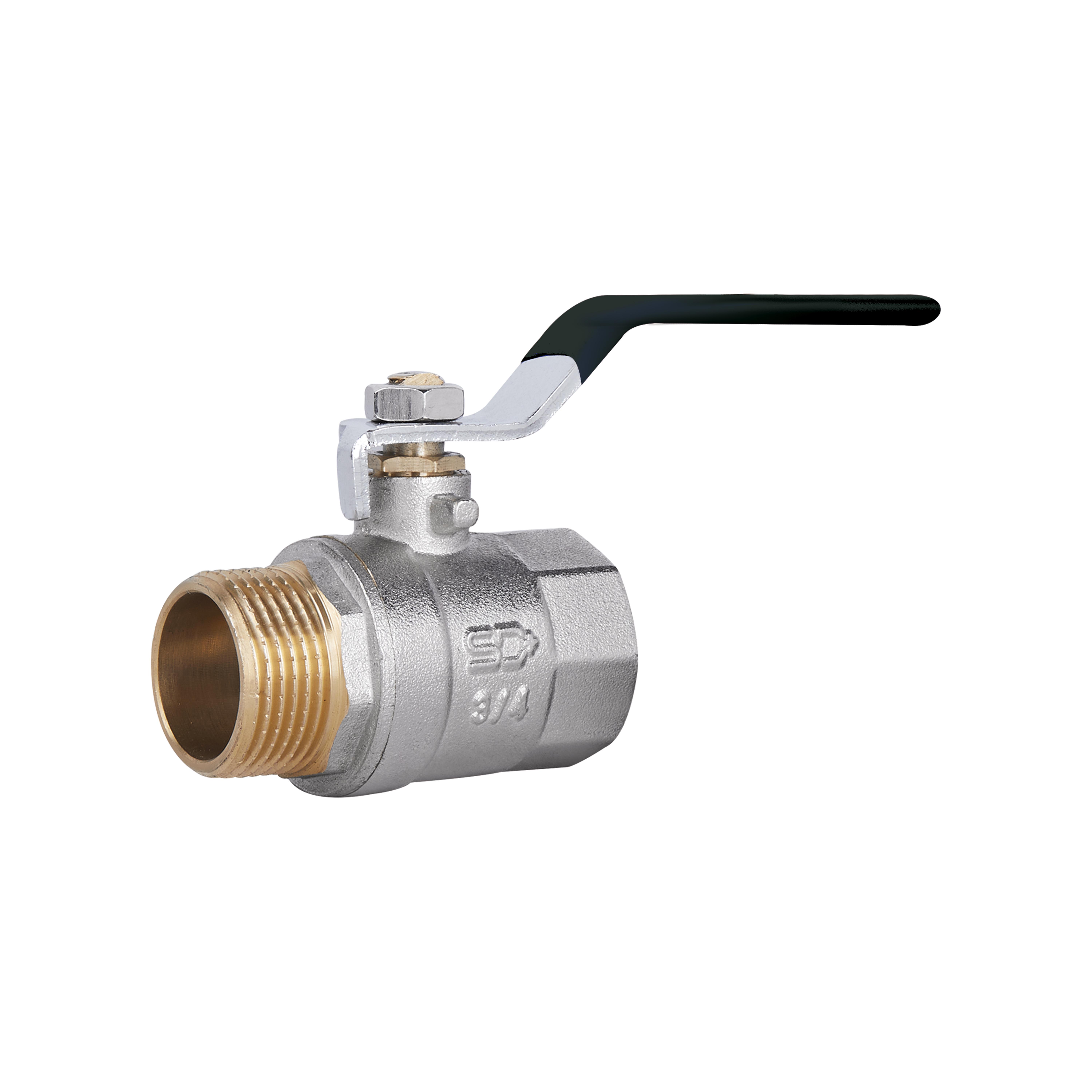 Кран шаровой SD Plus 3/4" ВН рычаг для воды (SD605W20)