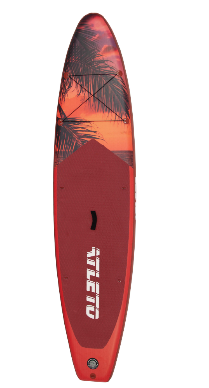 Сапборд надувной для плавания Atleto Miame и сиденье 320 см