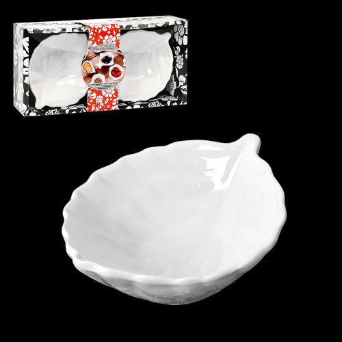 Соусниці порцеляна 2 шт. 21x10,5x5,5 см (30168) - фото 2 Соусниці порцеляна 2 шт. 21x10,5x5,5 см (30168) - фото 2