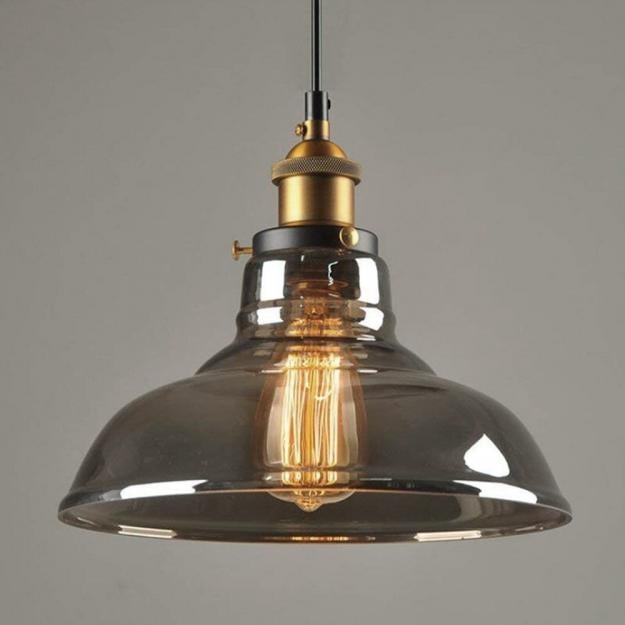 Подвес Smoky loft 28 см Grey (2515-SHL)