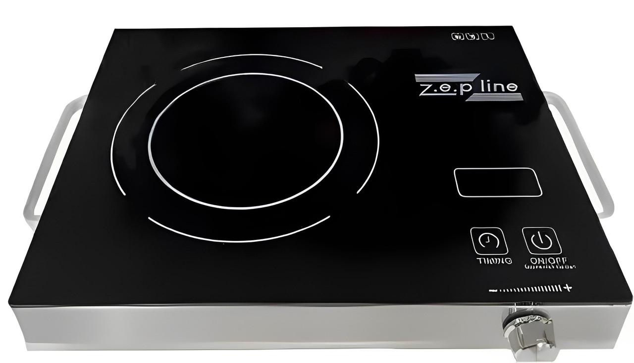 Электроплита настольная Zepline ZP-061 инфракрасная одноконфорочная 2200 W Черный - фото 1