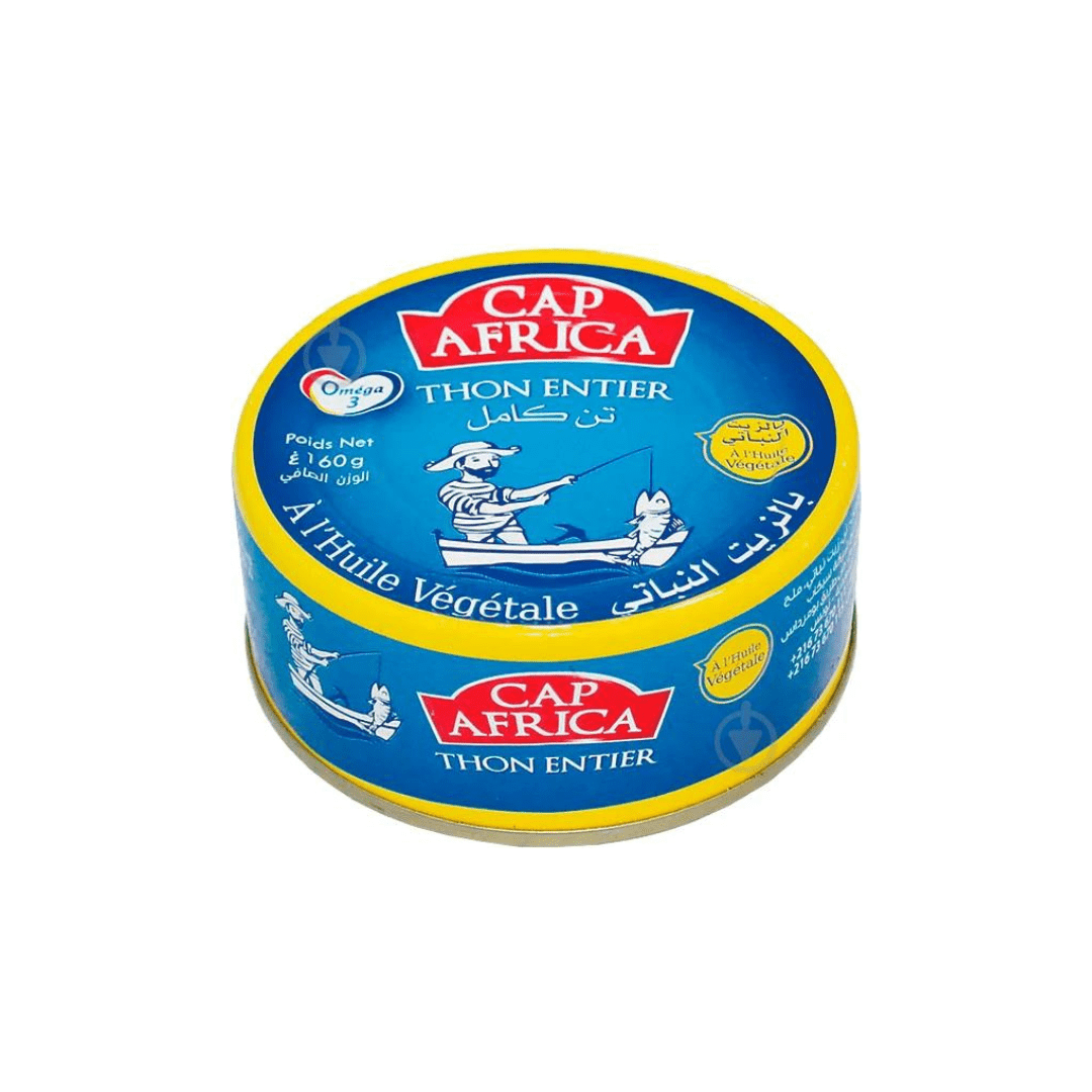Тунец Cap Africa в масле ж/б 160 г