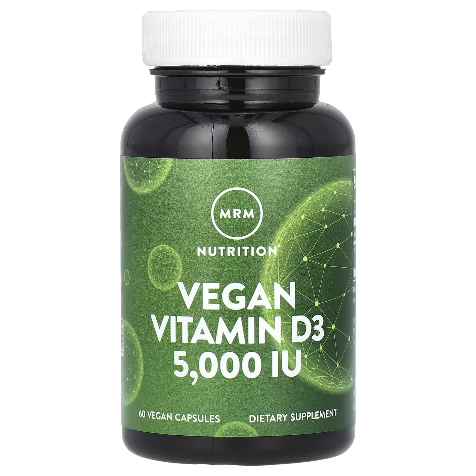 Витамин D3 MRM Nutrition 5000 МЕ 60 вег. капс.