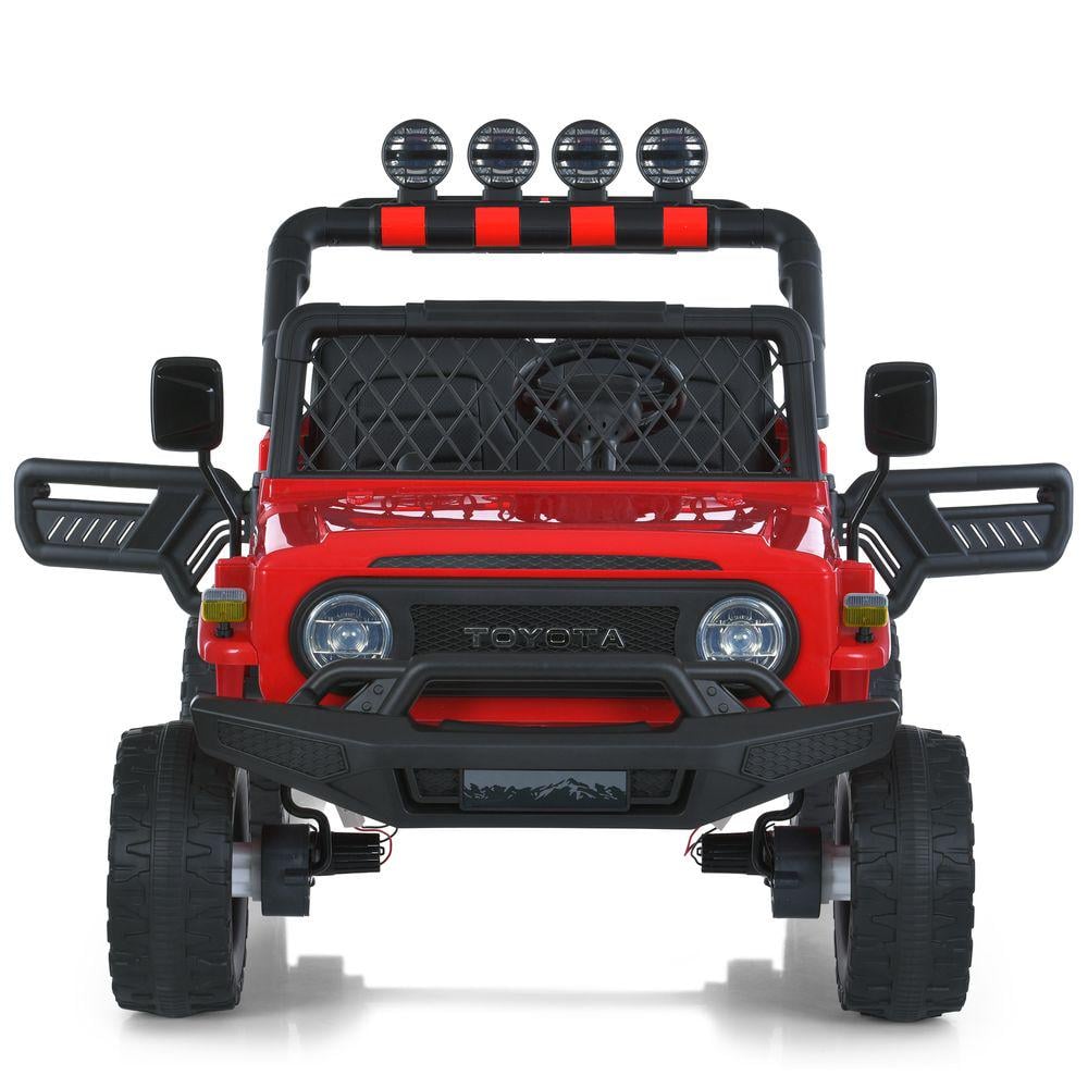 Дитячий електромобіль Bambi Jeep Toyota 2566AEBLR 4W Червоний - фото 2 Дитячий електромобіль Bambi Jeep Toyota 2566AEBLR 4W Червоний - фото 2