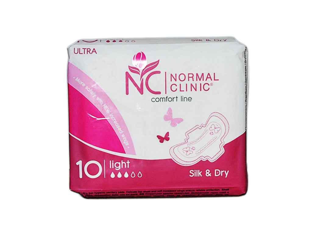 Прокладки гигиенические fantasy FLIRT Silk&Dry Normal Clinic 10 шт. 3 к. (100971)