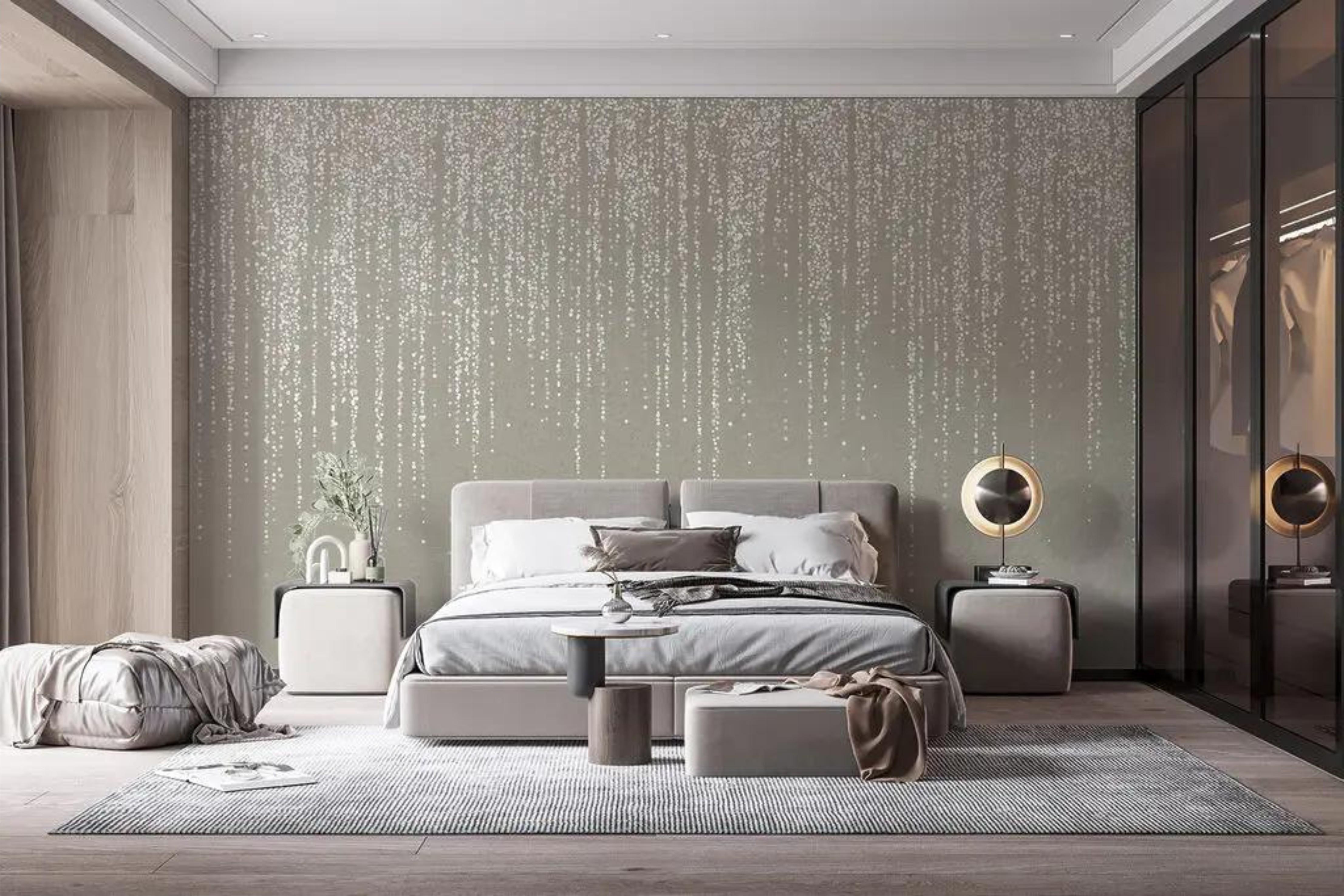 Фотообои Белый пятнышки на Серой поверхности Серый (000279)