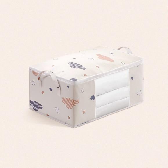 Органайзер для білизни органайзер для зберігання речей у шафі з непромокальної тканини 55х35 см Бежевий (AND-50LLKJH)