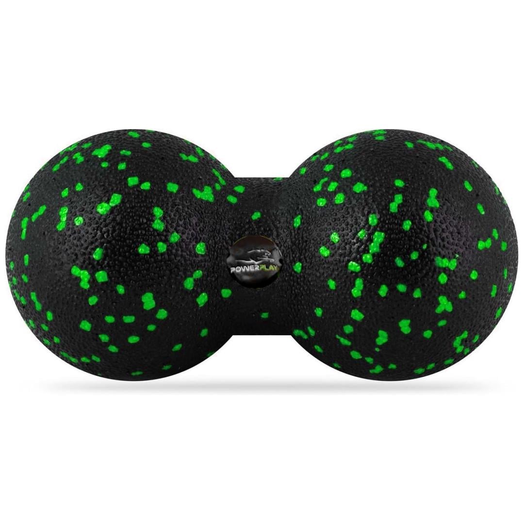 М'яч масажний подвійний PowerPlay PP-4352 Epp foam peanut ball d8х16 см Чорний/Зелений М'яч масажний подвійний PowerPlay PP-4352 Epp foam peanut ball d8х16 см Чорний/Зелений
