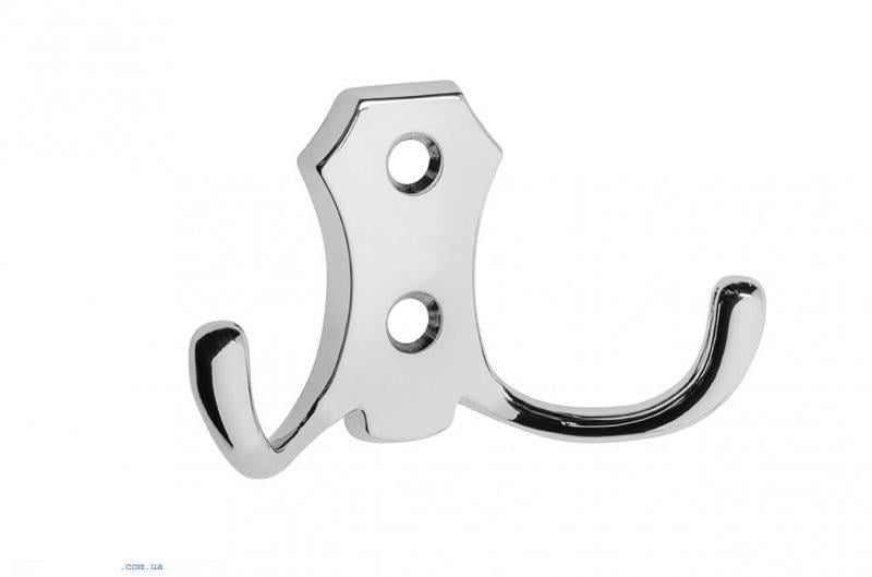 Крючок мебельный GTV K-2405 B Хром матовый (WZ-B0-K24-05)