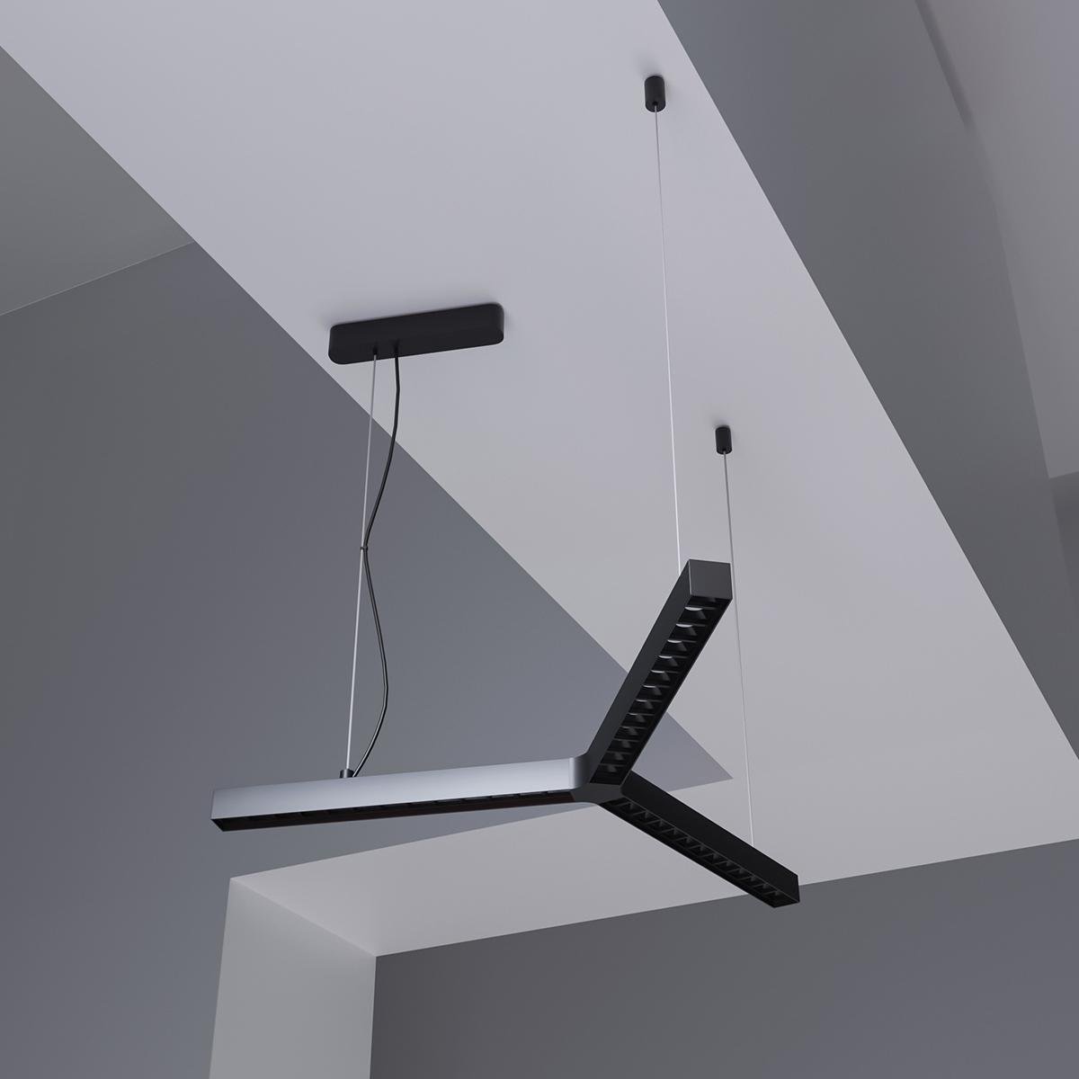 Люстра MJ-Light EKZO 32 Вт 4000 K SBK 18001 (11516205)