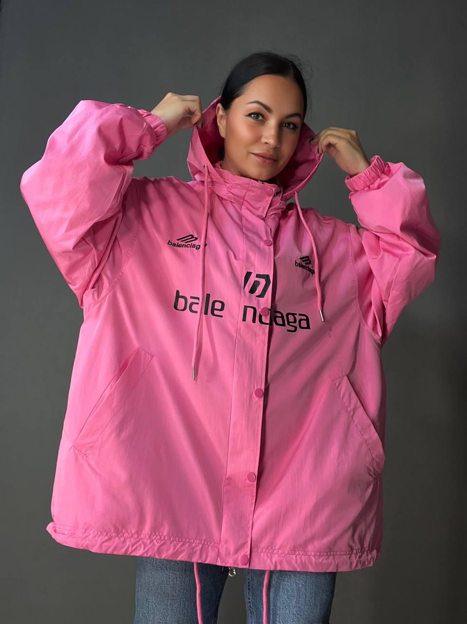 Куртка жіноча Lady Yep 9096 з капюшоном OS Рожевий (26755942) - фото 5 Куртка жіноча Lady Yep 9096 з капюшоном OS Рожевий (26755942) - фото 5