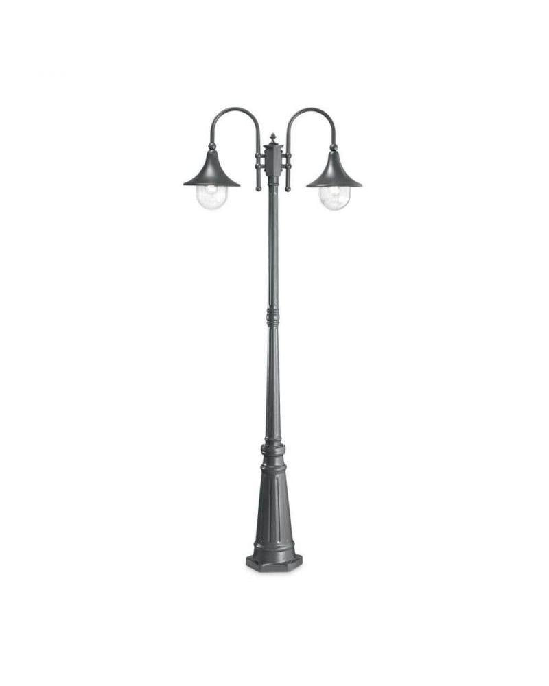 Уличный светильник Ideal Lux 246833 Cima PT2 Antracite