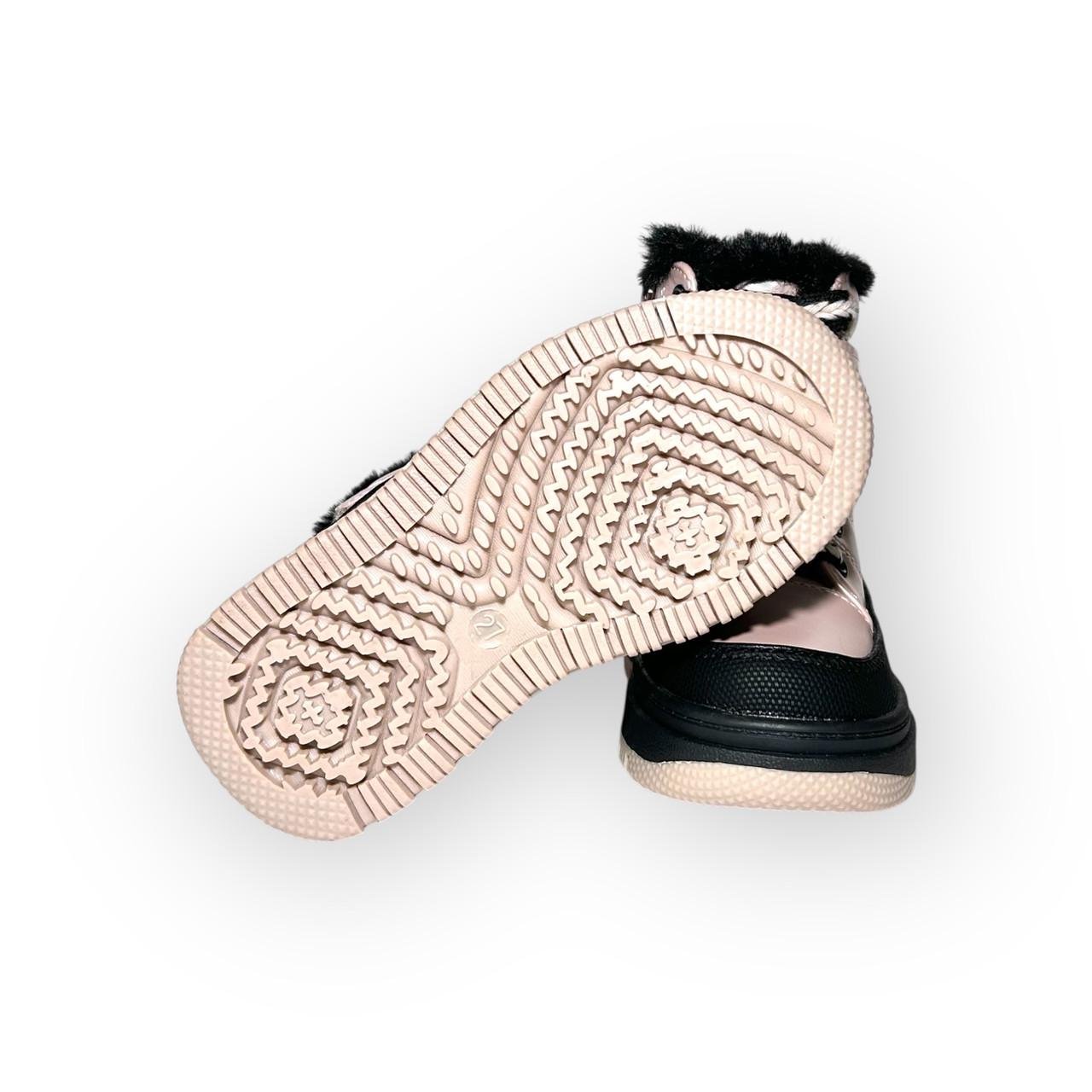 Чоботи дитячі зимові для дівчинки Clibee р. 28/18 см Рожевий (HB532) - фото 8