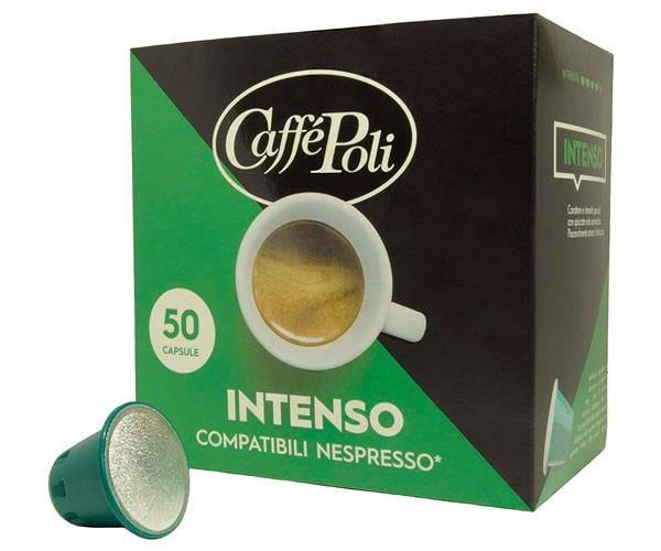 Кава у капсулах Caffe Poli Nespresso Intenso 50 шт. (Е-49)