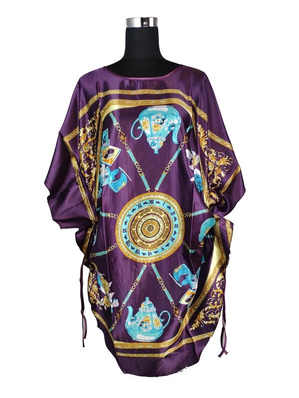 Туніка зі штучного шовку універсального розміру (C2894) - фото 2 Туніка зі штучного шовку універсального розміру (C2894) - фото 2