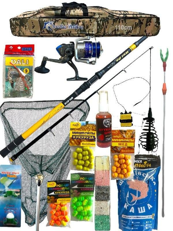 Готовый набор для рыбалки Удачный Улов WD-270 16в1 (2316398298)