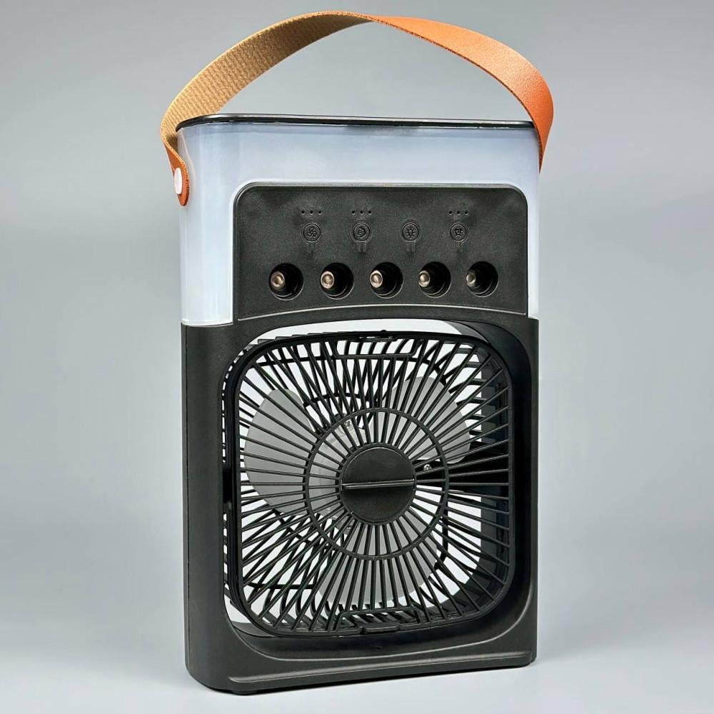 Вентилятор настільний з зволожувачем повітря Air Cooler Fan USB LED (33357561) - фото 7