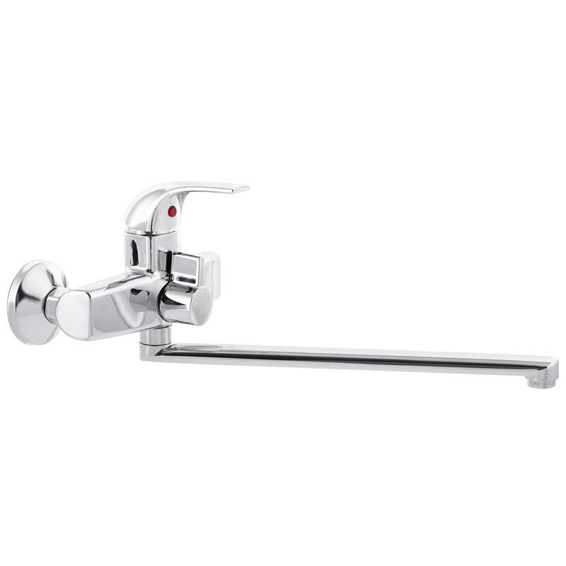 Смеситель для ванны PLAMIX NIKOS PM0586 однорычажный Хром (74874)