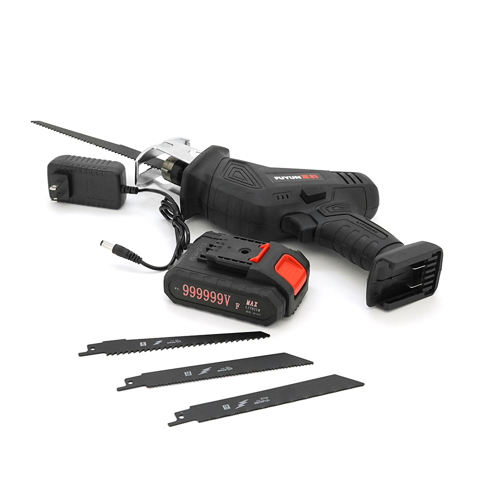 Шабельна пилка Saw King 208VF акумуляторна з зарядним пристроєм та кейсом (YUT_V11968) - фото 4