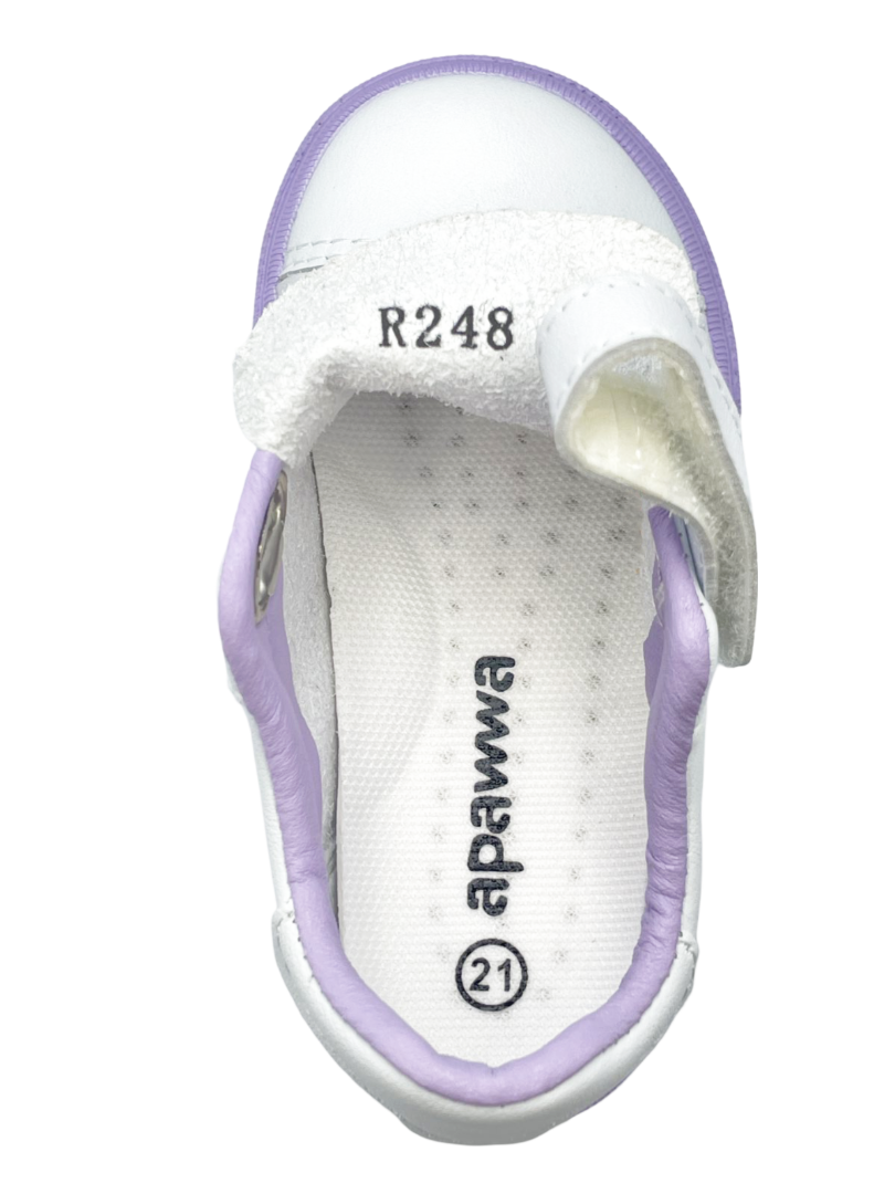 Кроссовки для девочек APAWWA R250-250/25 р. 25 Белый - фото 4 Кроссовки для девочек APAWWA R250-250/25 р. 25 Белый - фото 4