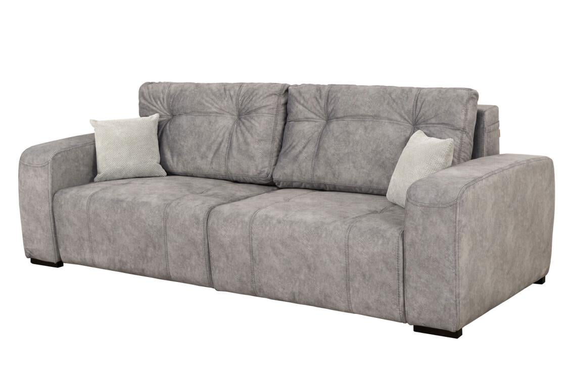Диван Elegant Бенефіт 86 Валенсія 252x112 см Сірий (108172)