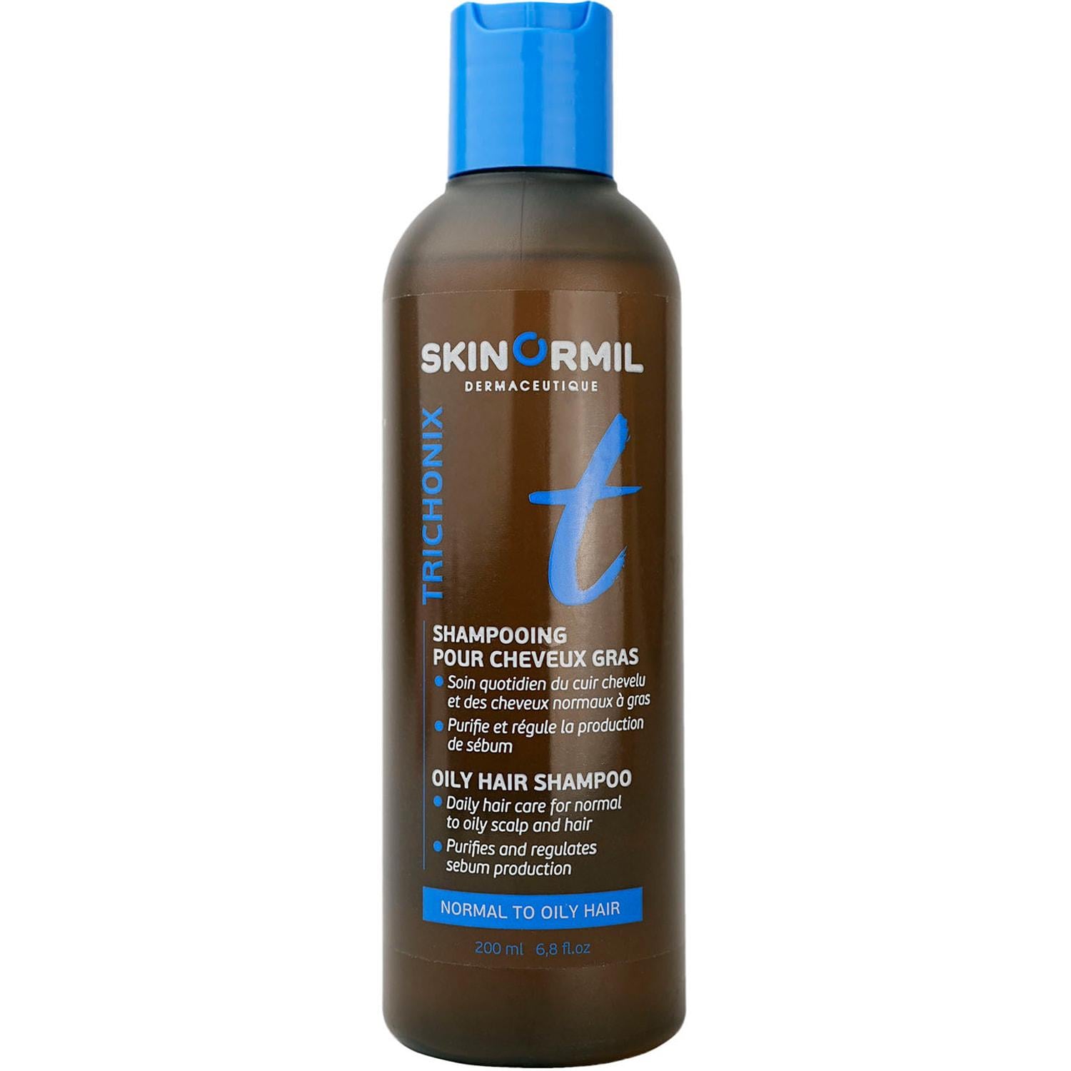 Шампунь для жирной кожи головы Скинормил Трихоникс Skinormil Trichonix Oily Hair Shampoo 200 мл (1475261442)