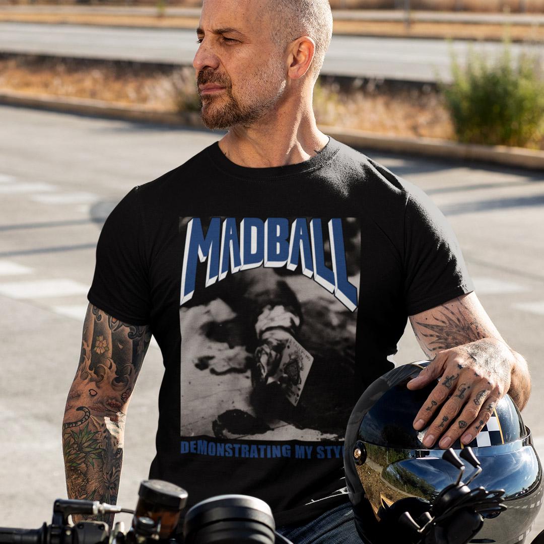 Футболка унісекс Madball Demonstrating My Style 4XL Чорний (00000010929)