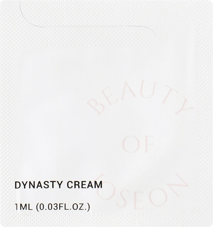 Крем для лица увлажняющий BEAUTY OF JOSEON Dynasty Cream пробник 1 мл (2590107971) Крем для лица увлажняющий BEAUTY OF JOSEON Dynasty Cream пробник 1 мл (2590107971)