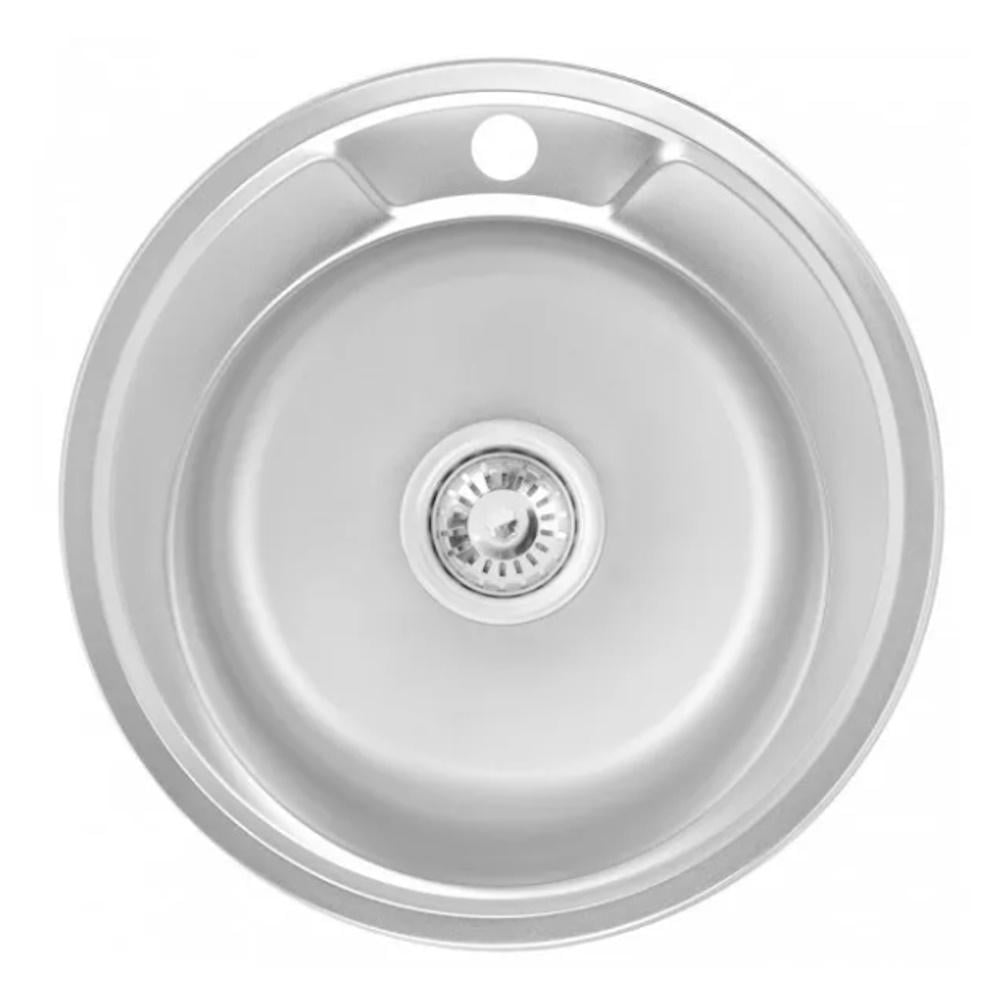Мойка для кухни с сифоном Wezer Satin490(08)  490x180 мм (SQ-1034793)