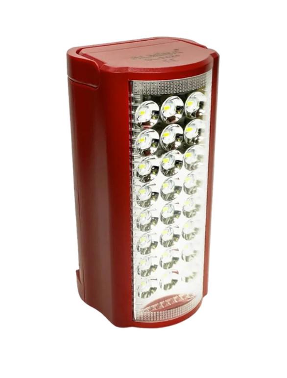 Ліхтар переносний Almina 2606L акумуляторний з функцією Power bank 24 LED Червоний (19084595) - фото 5