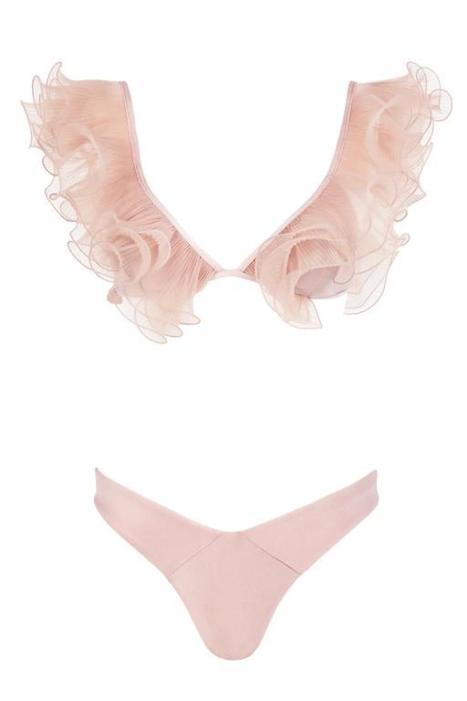 Купальник раздельный Isabel Beachwear 36311 S Розовый (Isabel-bikini-rose)