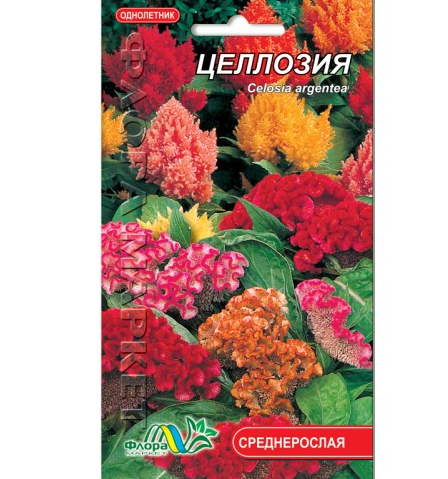 Насіння Целозія суміш однорічник середньорослий 0,15 г (26432)