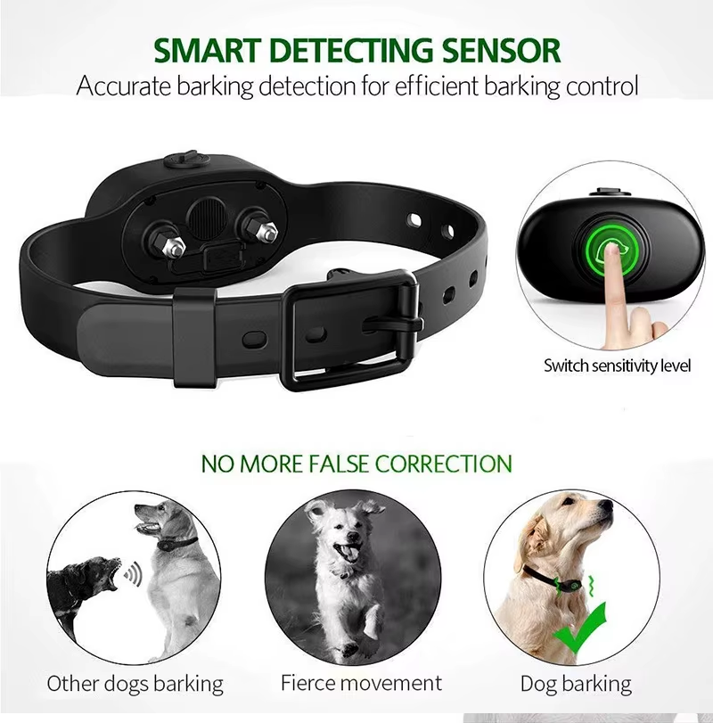 Нашийник електронний дресирувальний від гавкоту бобак PEDONO DOG-300 bark Orange (048) - фото 4