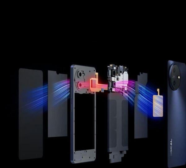 Мобильный телефон Blackview Oscal Tiger 12 8/128Gb DS Flowing Purple NFC 6,78" 5000 мАч EU - фото 10