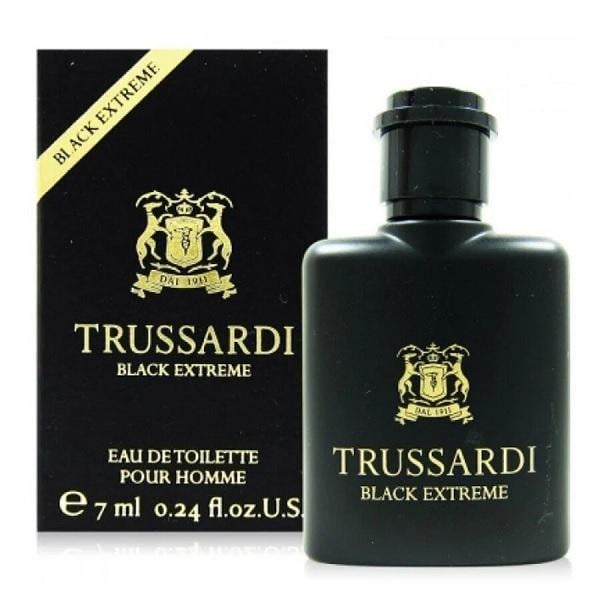 Туалетная вода для мужчин Trussardi Black Extreme 7 мл миниатюра (402531)
