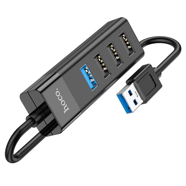 Розгалужувач Hoco HB-25 Easy mix 4 USB - фото 2