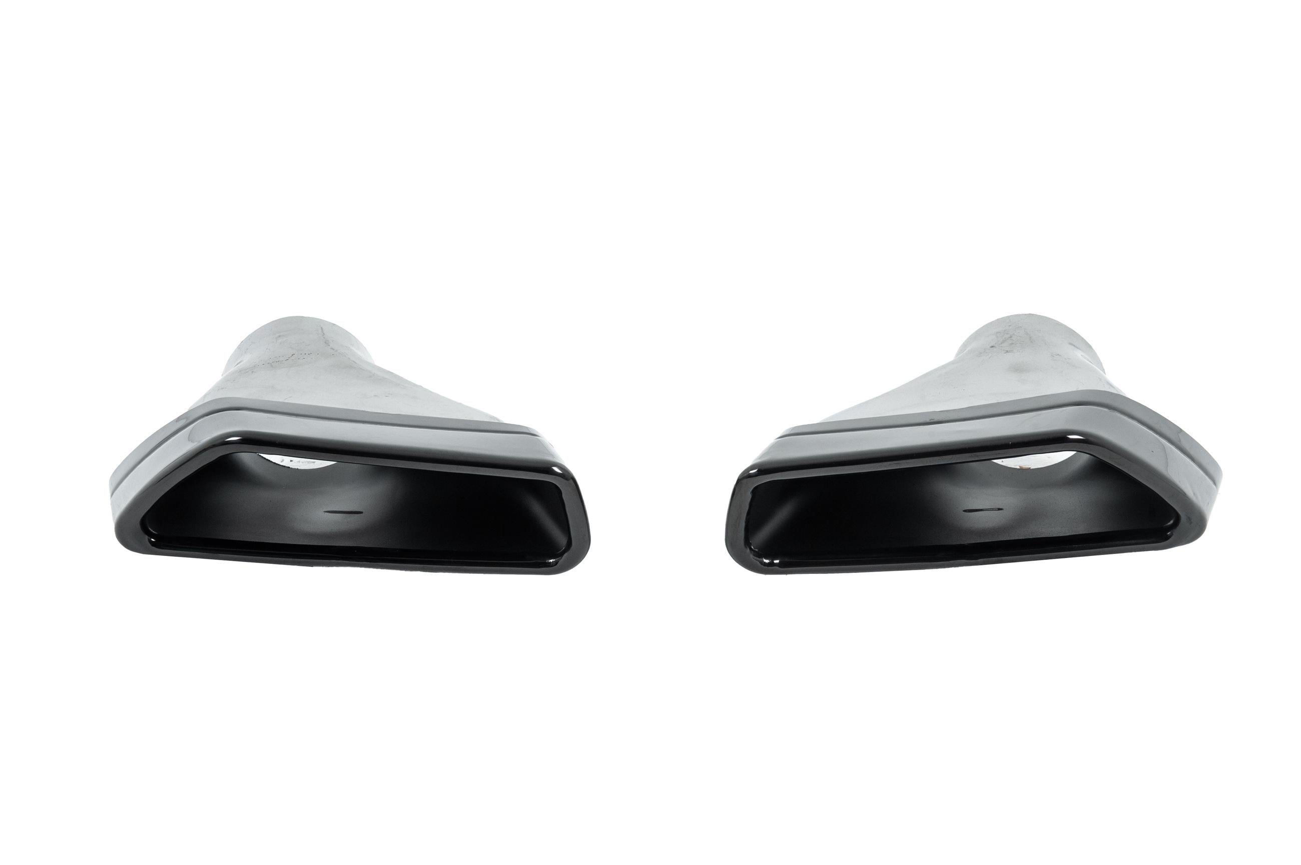 Насадки на глушитель M-Performance GBT для BMW 5 серия G30/G31 2017-2023 гг. нержавеющая сталь 2 шт. Черный (189325)