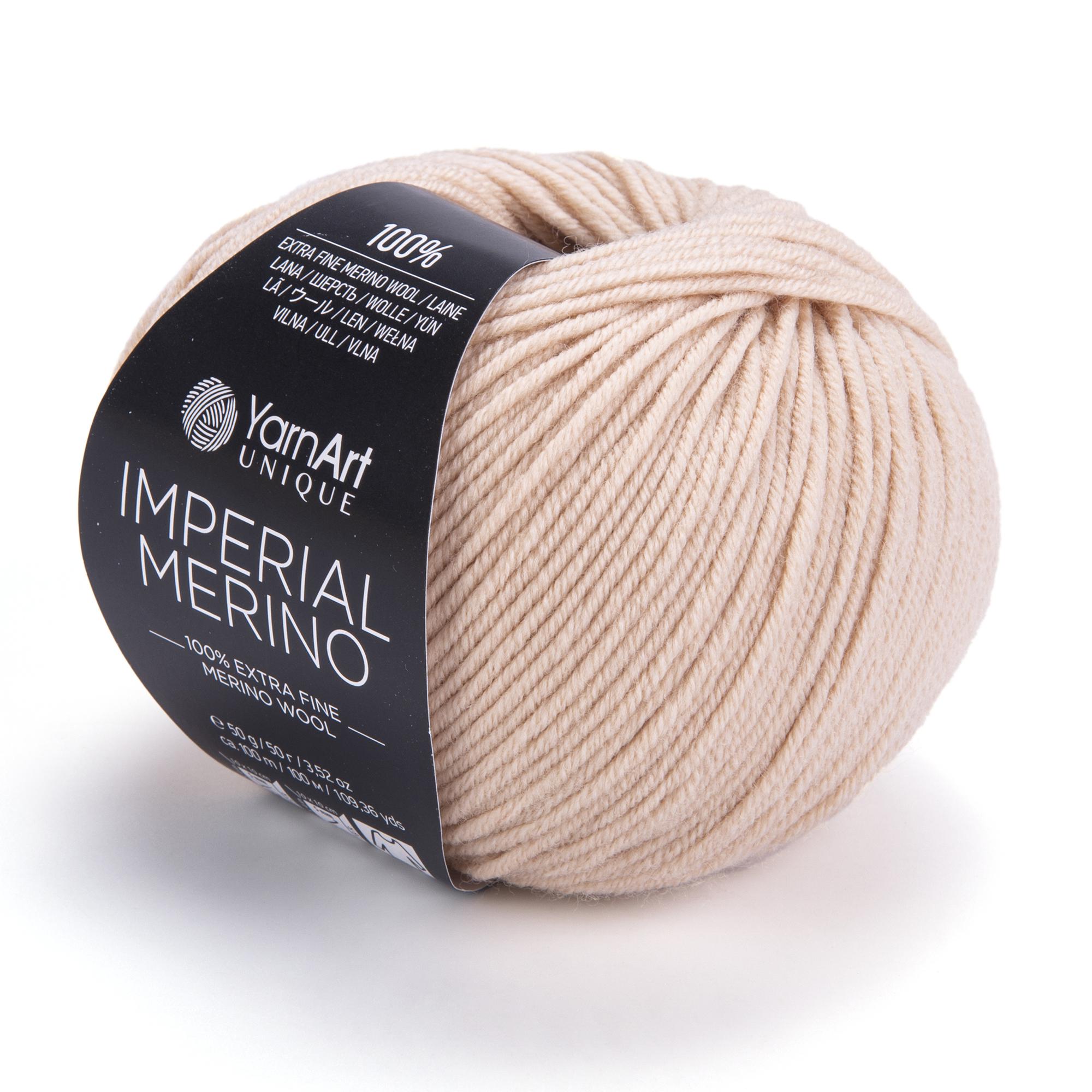 Пряжа YarnArt Imperial Merino 3305 Бежевый (6227)
