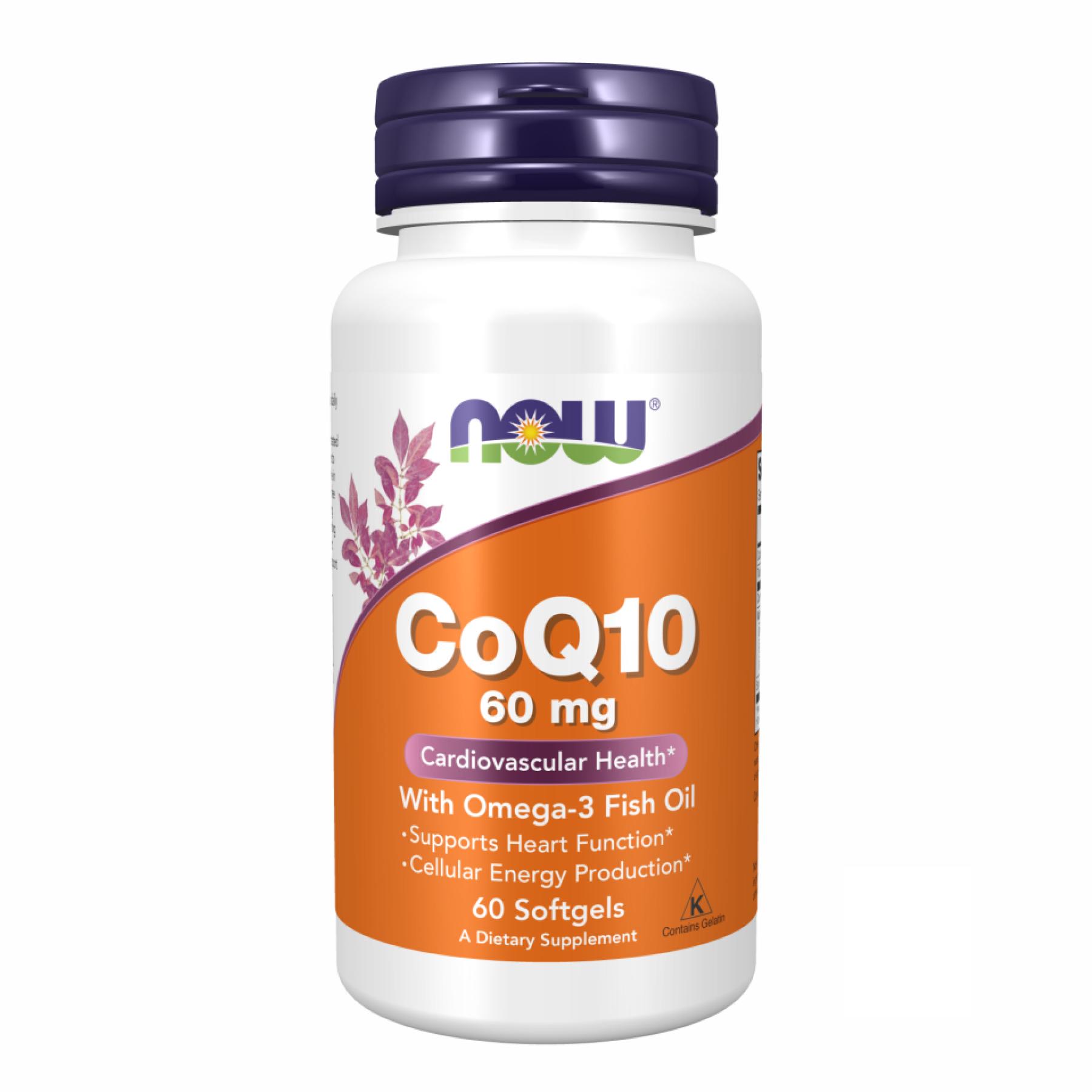 Добавка CoQ10 60 mg with Omega-3 60 sgels (2022-10-0095)