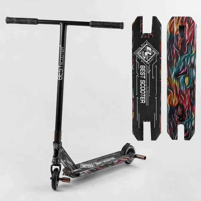 Самокат трюковой Best Scooter BS-99717 с HIC-системой колеса PU 110 мм