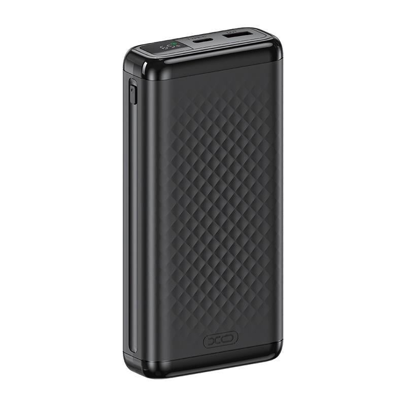 Мобильная батарея универсальная Xo PB309 Digital Fast Charger 20000mAh 22,5W Черный