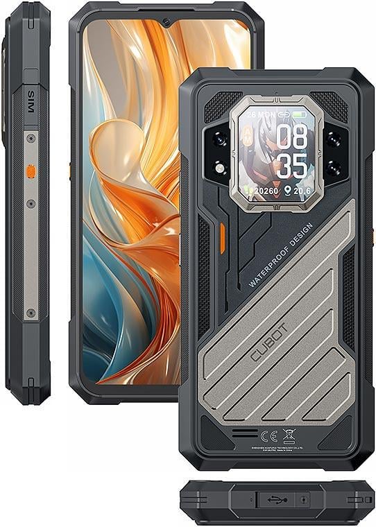 Смартфон Cubot KINGKONG X PRO 5G 24/256 Гб Global Version Black (2491343867) - фото 2 Смартфон Cubot KINGKONG X PRO 5G 24/256 Гб Global Version Black (2491343867) - фото 2