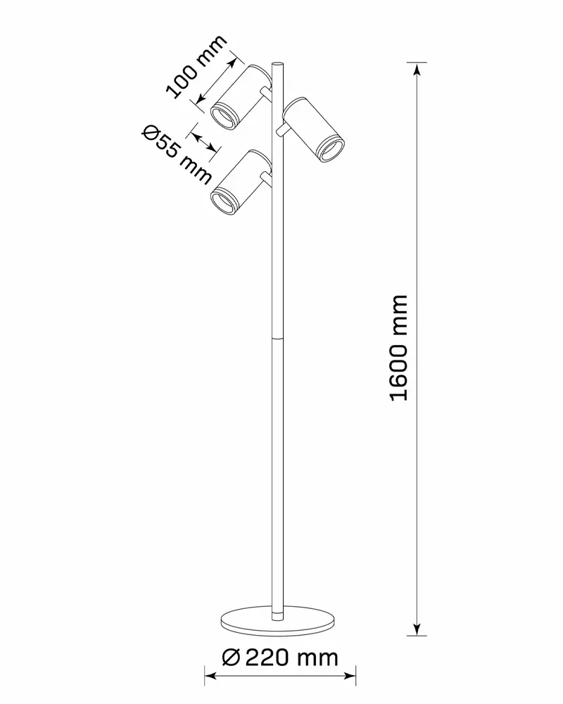 Торшер Polux 326560 Paris (Pol326560) - фото 4 Торшер Polux 326560 Paris (Pol326560) - фото 4