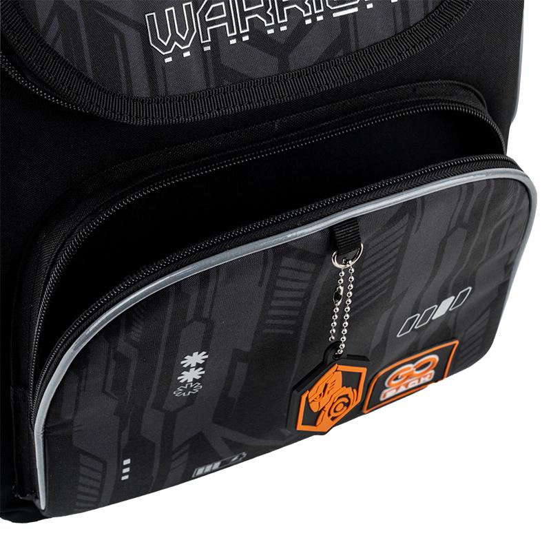 Школьный каркасный рюкзак GoPack Education GO25-5001S-8 Warrior с ортопедической спинкой (995158) - фото 2 Школьный каркасный рюкзак GoPack Education GO25-5001S-8 Warrior с ортопедической спинкой (995158) - фото 2