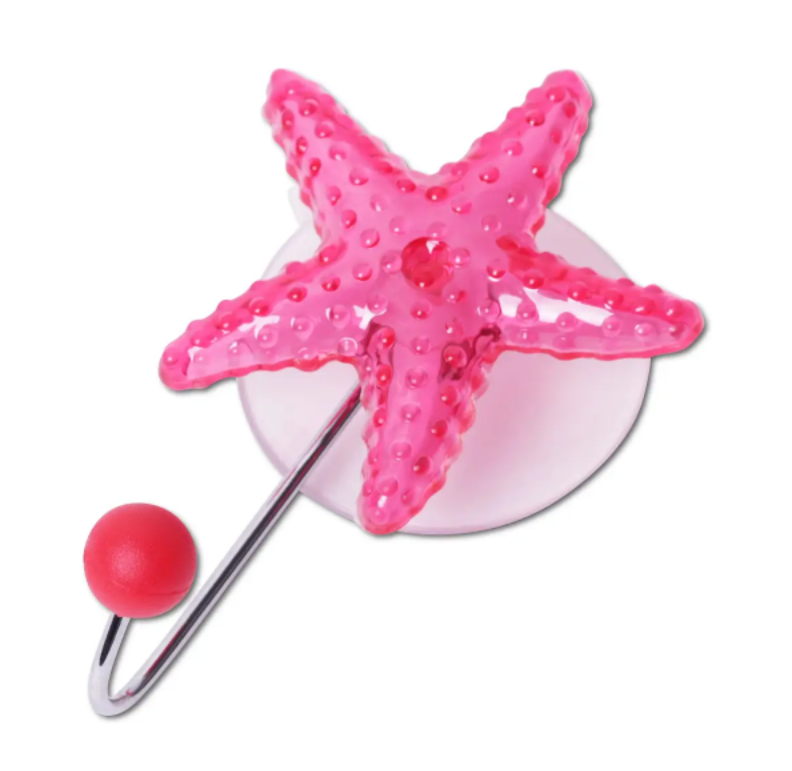 Гачок на присосці Besser Зірка KM-0133A Рожевий (NA001522) Гачок на присосці Besser Зірка KM-0133A Рожевий (NA001522)