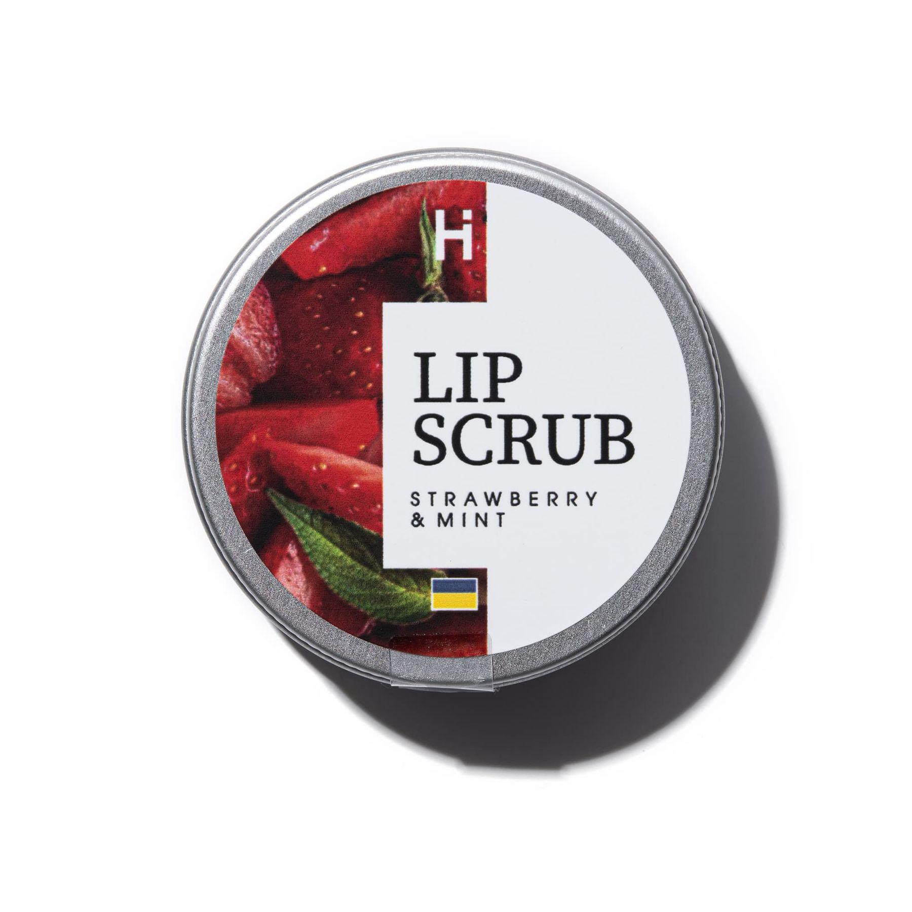 Скраб для губ Hillary Lip Scrub Strawberry Mint 30 г (HI-05-095) - фото 2