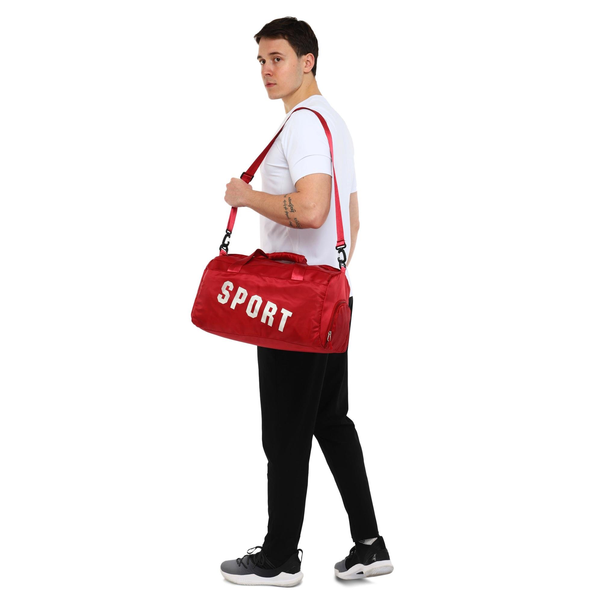 Сумка спортивная Sport GA-1917 Красный (39508345) - фото 6