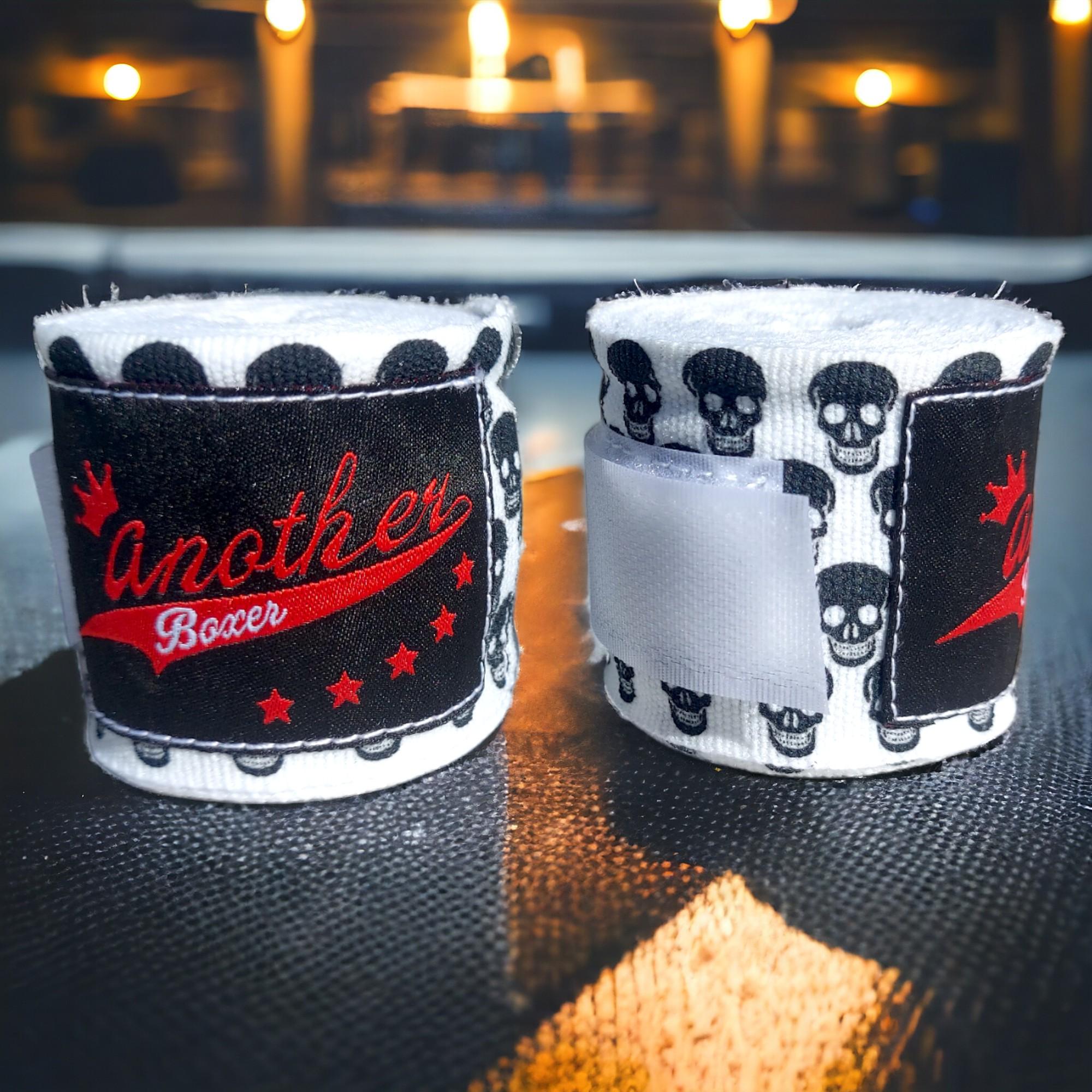 Бинты боксерские Another Boxer Череп 3 м Белый (2_1_3m_2) - фото 3 Бинты боксерские Another Boxer Череп 3 м Белый (2_1_3m_2) - фото 3