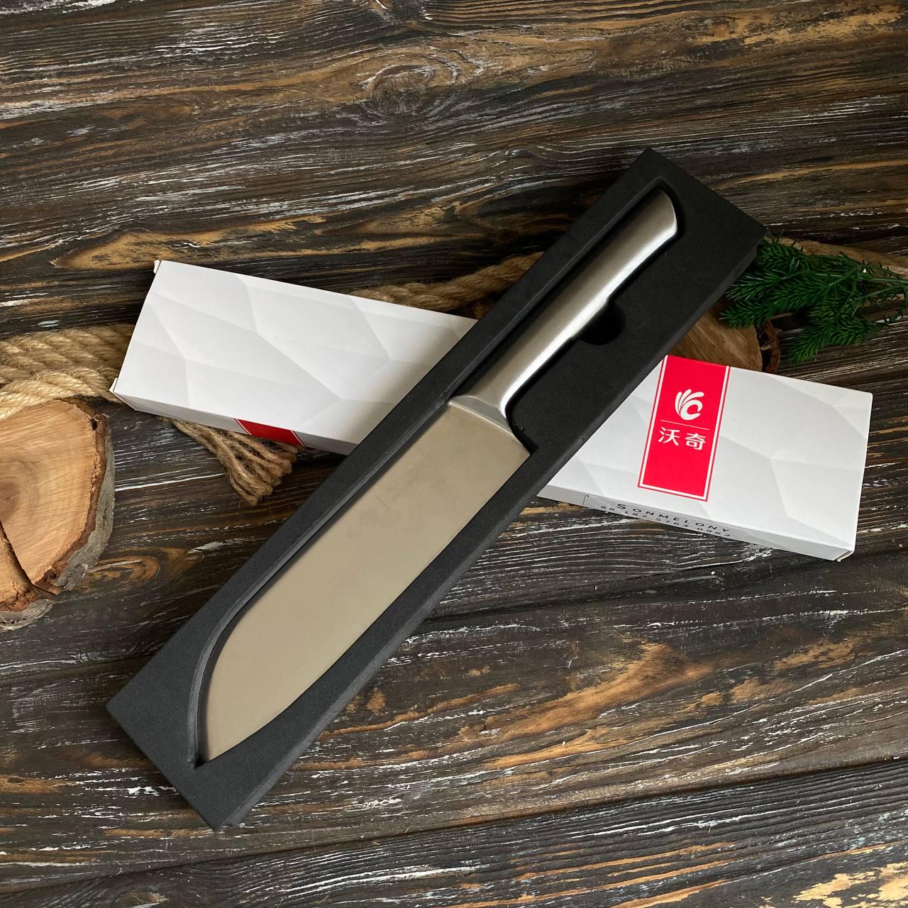 Нож кухонный Серебряный (1174)