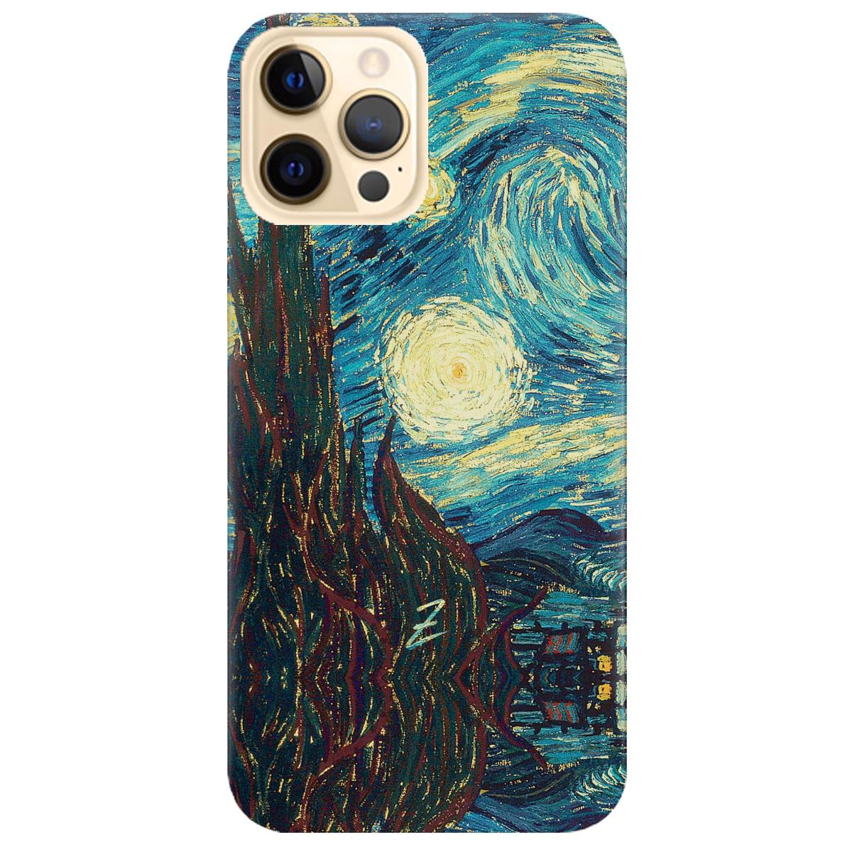 Силиконовый чехол Zorrov для Apple iPhone 12 Pro - Starry Night (14080040082087194)